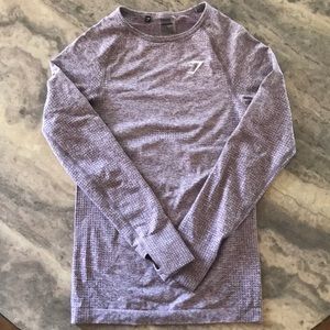 Gymshark long sleeve seamless top